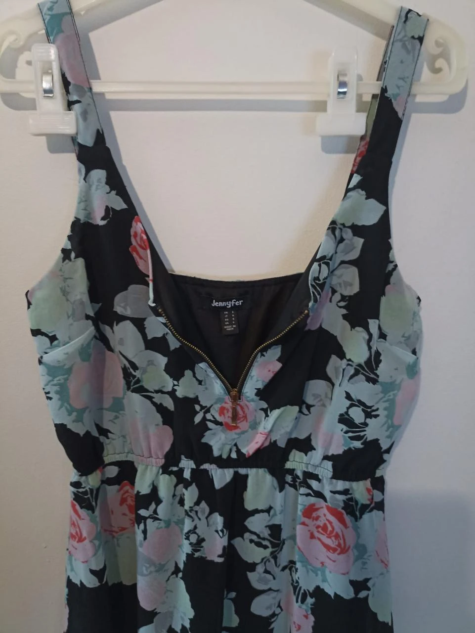 Vestido de verão fluido Jennyfer – Motivo Floral (Rosas) Tamanho P – photo 4